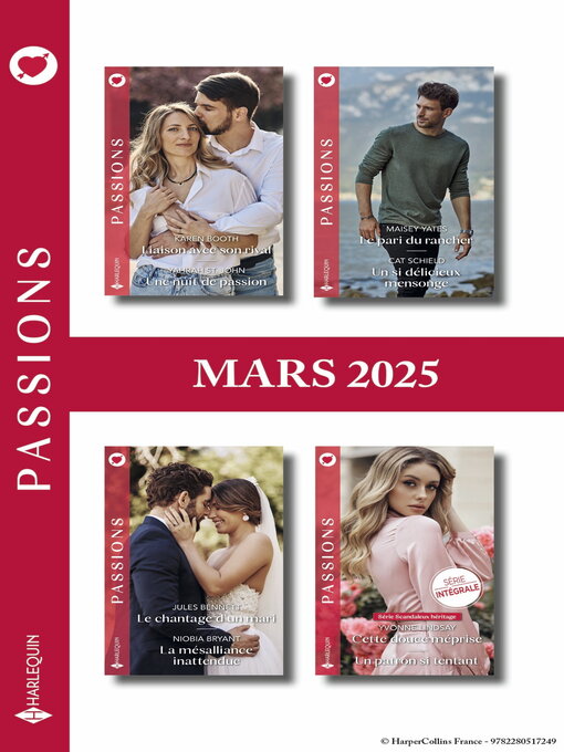 Title details for Pack mensuel Passions--8 romans (Mars 2025) by Collectif - Available